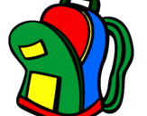 Coloring page School bag II painted byMeandstef