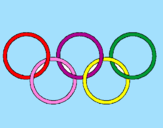 Coloring page Olympic rings painted byaurora40965320128542102