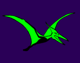 Coloring page Pterodactyl painted byjuanjo
