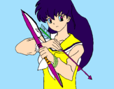Coloring page Kagome painted byLUIZA