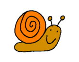 Coloring page Snail 4 painted bymathusha