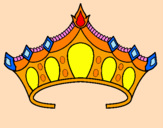 Coloring page Tiara painted by~ Lejla  ~