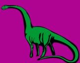 Coloring page Mamenchisaurus painted byriki