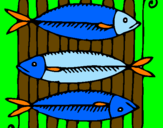 Coloring page Fish painted bychristina