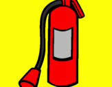 Coloring page Fire extinguisher painted byleticr2