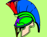 Coloring page Helmet painted byRiki
