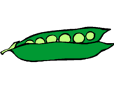 Coloring page peas painted bypeas