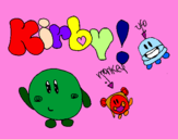 Coloring page Kirby 4 painted byFFFDoso