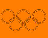 Coloring page Olympic rings painted byisaqueujv