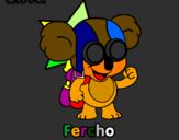 Coloring page Fercho painted byAYLENPONCE