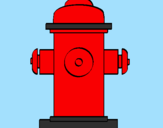 Coloring page Fire hydrant painted byalex