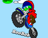 Coloring page BooBob painted byJorge21
