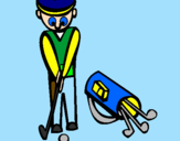 Coloring page Golf II painted bysalvatore