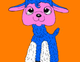 Coloring page Lamb II painted bynrw