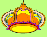 Coloring page Royal crown painted by~ Lejla  ~ 