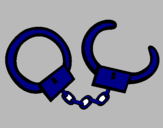 Coloring page Handcuffs painted byL DRAGOA