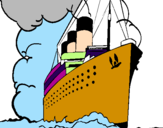 Coloring page Steamboat painted byyuvraj