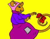 Coloring page The vain little mouse 7 painted byicha
