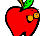 Coloring page Apple III painted byApple