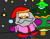 Coloring page Santa Claus painted byAYLENPONCE