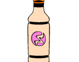 Coloring page Soft-drink bottle painted byalejandro