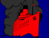 Coloring page Steamboat painted bydevin