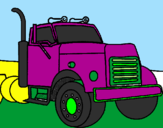 Coloring page Truck painted bynfbfgnhbghbghgt