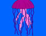 Coloring page Jellyfish painted bySavannah Alla St.Louis