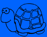 Coloring page Turtle painted bybryan