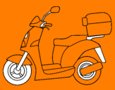 Coloring page Autocycle painted bybryan