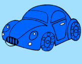 Coloring page Toy car painted bybryan