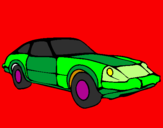 Coloring page Sports car painted byArmands