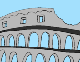 Coloring page Colosseum painted bykelan