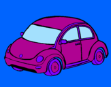 Coloring page Modern car painted byAriana $