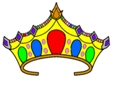 Coloring page Tiara painted bySophie-May