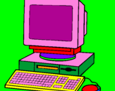 Coloring page Computer 2 painted byCOCO
