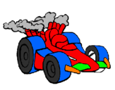 Coloring page Formula One car painted bymhrdv