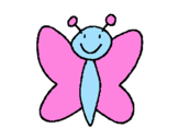 Coloring page Butterfly 7 painted byepic girl