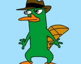 Coloring page Perry painted byjomary 