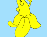 Coloring page Banana painted byjack newstead