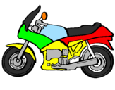 Coloring page Motorbike painted bysavannah