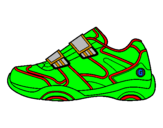 Coloring page Sneaker painted byjoao pedro