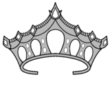 Coloring page Tiara painted bytiat