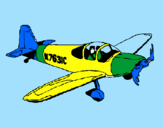 Coloring page Light aircraft painted byjoao victor paixão soares
