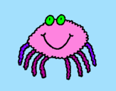 Coloring page Spider 4 painted bygiugaia