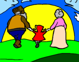 Coloring page Little red riding hood 20 painted bysavannah