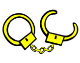 Coloring page Handcuffs painted byketcnhop