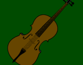 Coloring page Violin painted bybarbara ribas emidio