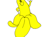 Coloring page Banana painted bypraneel
