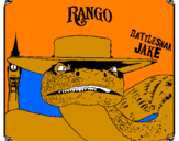 Coloring page Rattlesmar Jake painted byjay